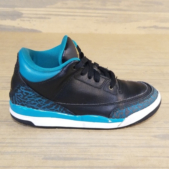 Jordan Other - Nike Air Jordan III 3 Retro Black/Teal
